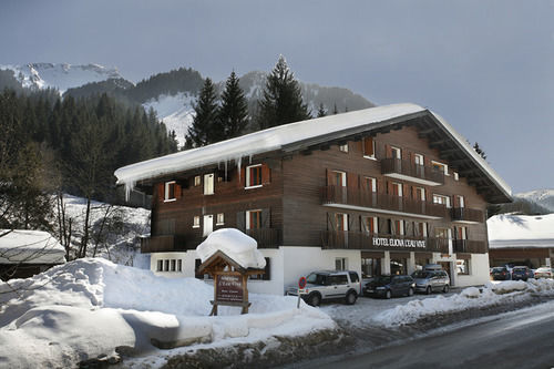 Hotel Eliova L'Eau Vive Châtel Exterior foto